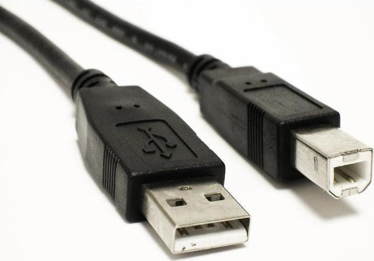Καλώδιο Σύνδεσης Εκτυπωτή Akyga USB 2.0 Cable USB-A male - USB-B male 3m (AK-USB-12)
