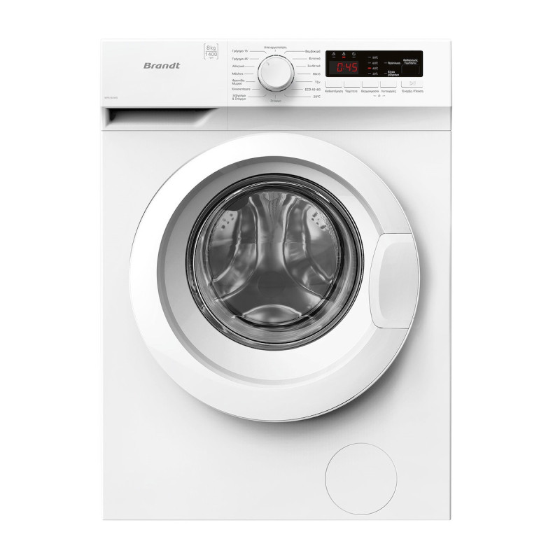 Πλυντήριο Ρούχων Brandt FL WFB180WG 8 kg E