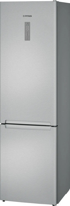 Ψυγειοκαταψύκτης Pitsos PKNB39XIE2 Inox Antifinger Ε (CARE) 5 Έτη Εγγύηση 