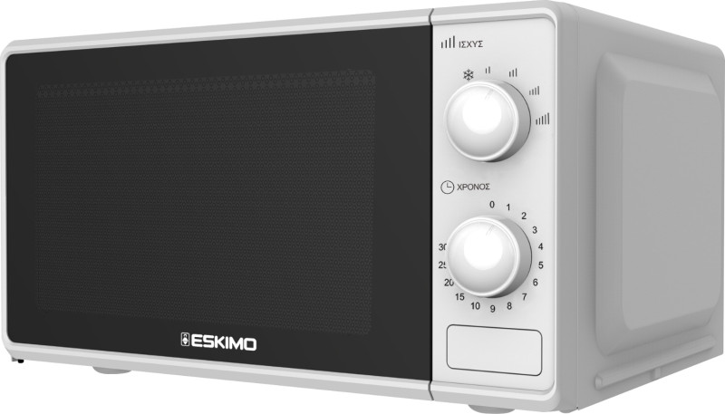 Φούρνος Μικροκυμάτων 20lt Eskimo ES MWO20AW Εγγύηση 4 Έτη