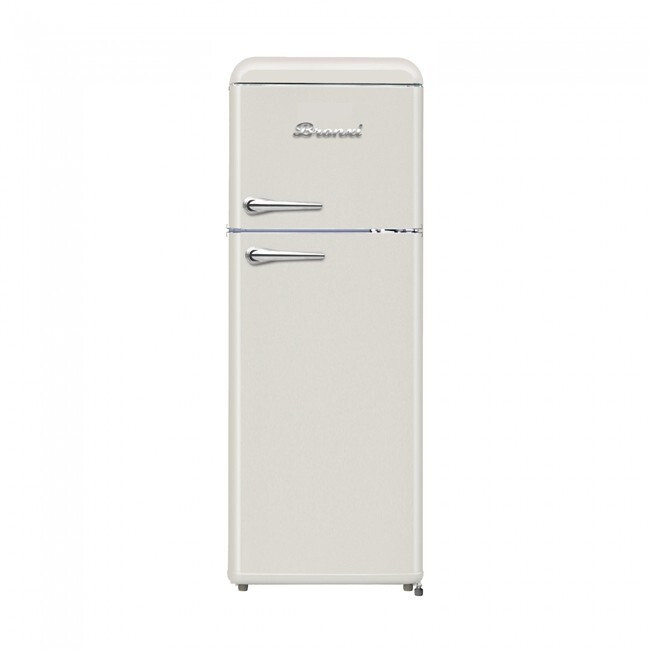 Bronxi BX-1510/CR Ψυγείο Δίπορτο Υ147xΠ55xΒ58.5εκ. Cream