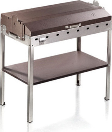 Pitsilos Ψησταριά Κάρβουνου Δίχρωμη BBQ 800 80x40cm 123