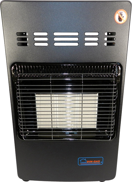 Din Gas YD-G06 Κεραμική Σόμπα Υγραερίου 4200W Μαύρη 42x49x74.5cm