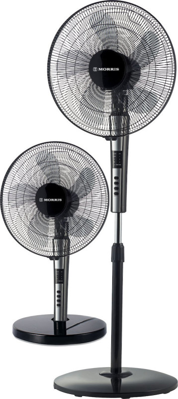 Ανεμιστήρας Ορθοστάτης Morris MFS-16226 2 σε 1 Μαύρο