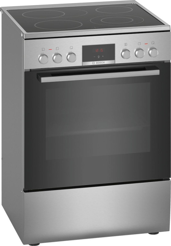 Bosch Κουζίνα HKR39C250 66lt με Κεραμικές Εστίες Π60εκ. Inox