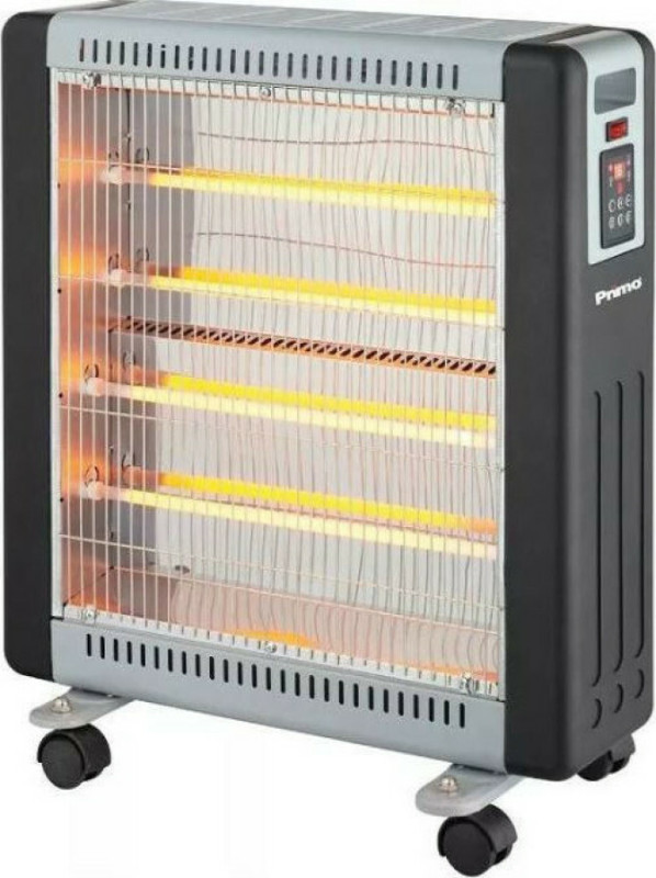 Ηλεκτρική Σόμπα Χαλαζία Primo Quartz Μαύρη Ασημί (SYH-1835)