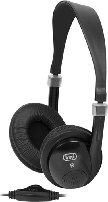 Trevi HTV 636 Ενσύρματα On Ear Ακουστικά Τηλεόρασης Μαύρα 5m