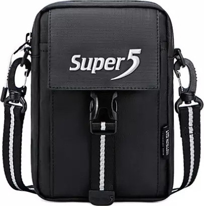 Τσάντα Ώμου k00104-bk Super Five Black