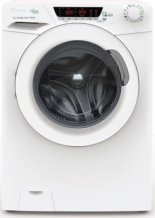 Πλυντήριο Ρούχων 7kg 1200 Στροφών Candy HE4 127TXME/1-S 45cm Slim