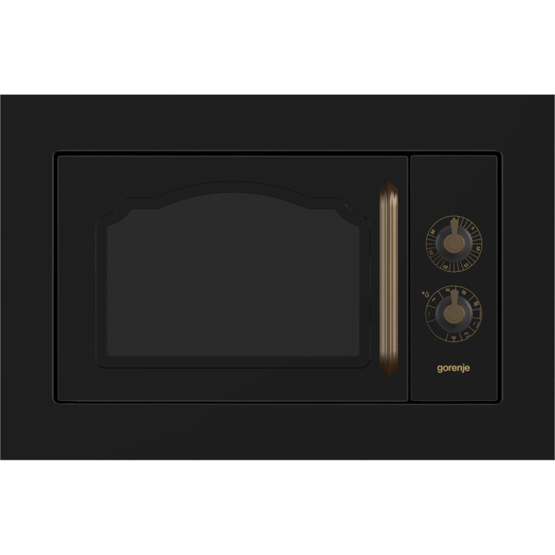 Gorenje BM235CLB Εντοιχιζόμενος Φούρνος Μικροκυμάτων με Grill 23lt Μαύρος Εγγύηση 4 Έτη