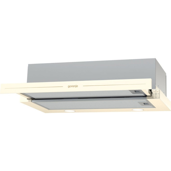 Gorenje BHP62CLI Συρόμενος Απορροφητήρας 60cm Μπεζ Εγγύηση 4 Έτη