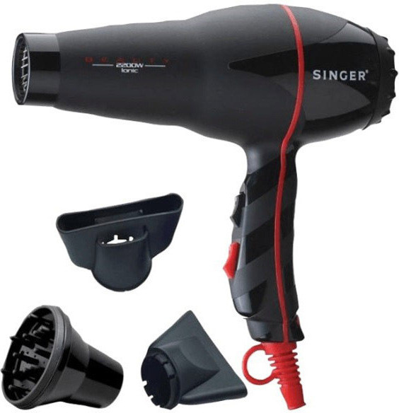 Singer Beauty AC Ionic Επαγγελματικό Πιστολάκι Μαλλιών 2200W