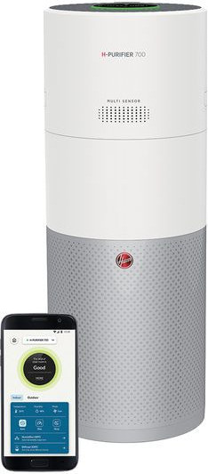 Hoover H-Purifier 700 Καθαριστής Αέρα / Υγραντήρας 56W για Χώρους 110m2 HHP70CAH011