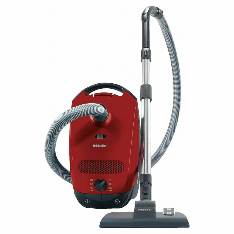 Miele Classic C1 Powerline SBAF5 Ηλεκτρική Σκούπα 800W με Σακούλα 4.5lt Κόκκινη  Miele Classic C1 Powerline SBAF5 Ηλεκτρική Σκούπα 800W με Σακούλα 4.5lt Κόκκινη