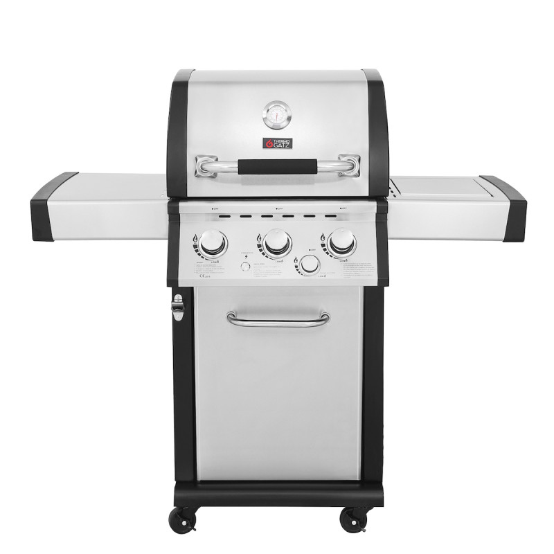  BBQ ΥΓΡΑΕΡΙΟΥ GS GRILL SUPERIOR 3+1 ΙΝΟΧ - 14kW