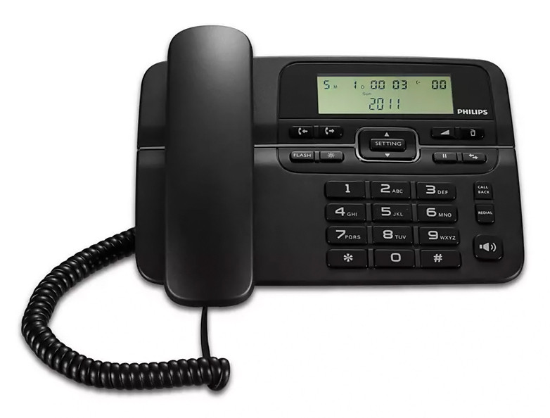 Philips M20B/00 Ενσύρματο Τηλέφωνο Γραφείου Μαύρο