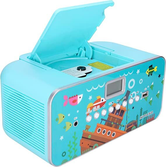 Muse Φορητό Ηχοσύστημα M-29 με CD / Ραδιόφωνο / MP3 / USB σε Τιρκουάζ Χρώμα