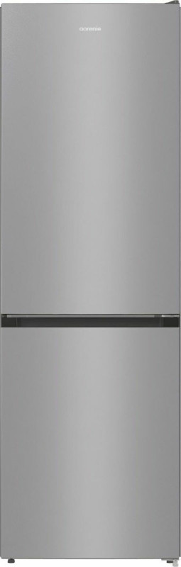 Gorenje Ψυγειοκαταψύκτης 300lt Total NoFrost Υ185xΠ60xΒ59.2εκ. Inox NRKE62XL Εγγύηση 4 Έτη