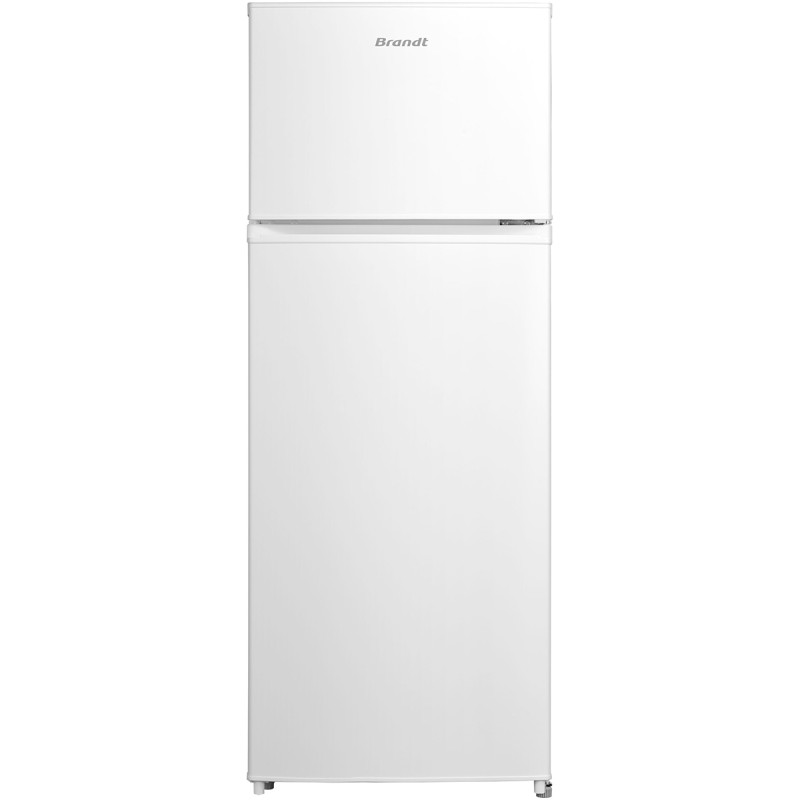 Brandt Ψυγείο Δίπορτο 204lt Υ143xΠ55xΒ55εκ. Λευκό BFD4355EW