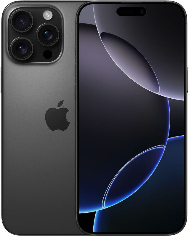 Apple iPhone 16 Pro Max 5G (8GB/256GB) Black Titanium