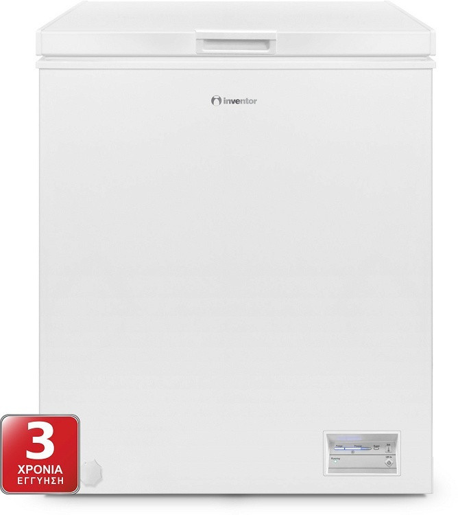 Καταψύκτης Μπαούλο Inventor MDH-145EL Ε