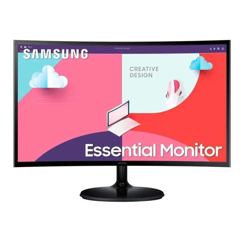 Οθόνη PC Samsung LS24D364GAUXEN Curved 24'' Full HD
