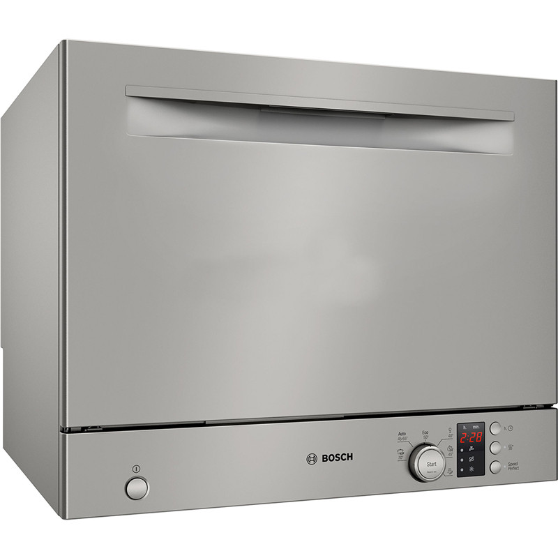 Bosch Επιτραπέζιο Πλυντήριο Πιάτων SKS2ITI00E για 6 Σερβίτσια Π55.1xY45εκ. Γκρι