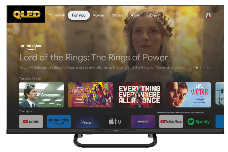TV F&U FLG40141QL 40'' Smart Full HD QLED