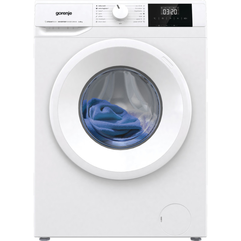 Gorenje Πλυντήριο Ρούχων 6kg 1000 Στροφών WNGPI61SBS Εγγύηση 4 Έτη