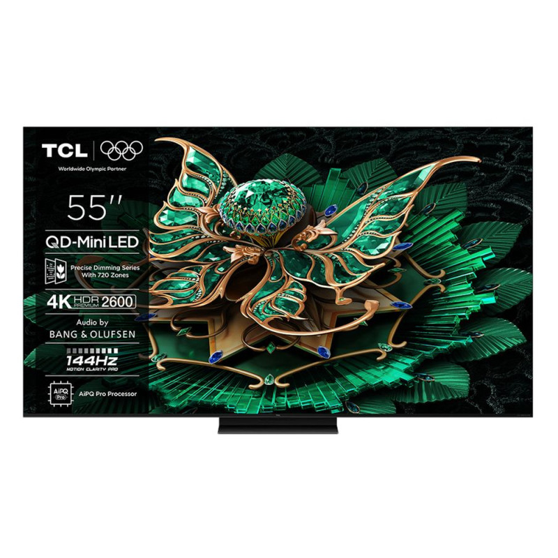 TCL Smart Τηλεόραση 55" 4K UHD Mini LED C7K HDR (2025) 55C7K