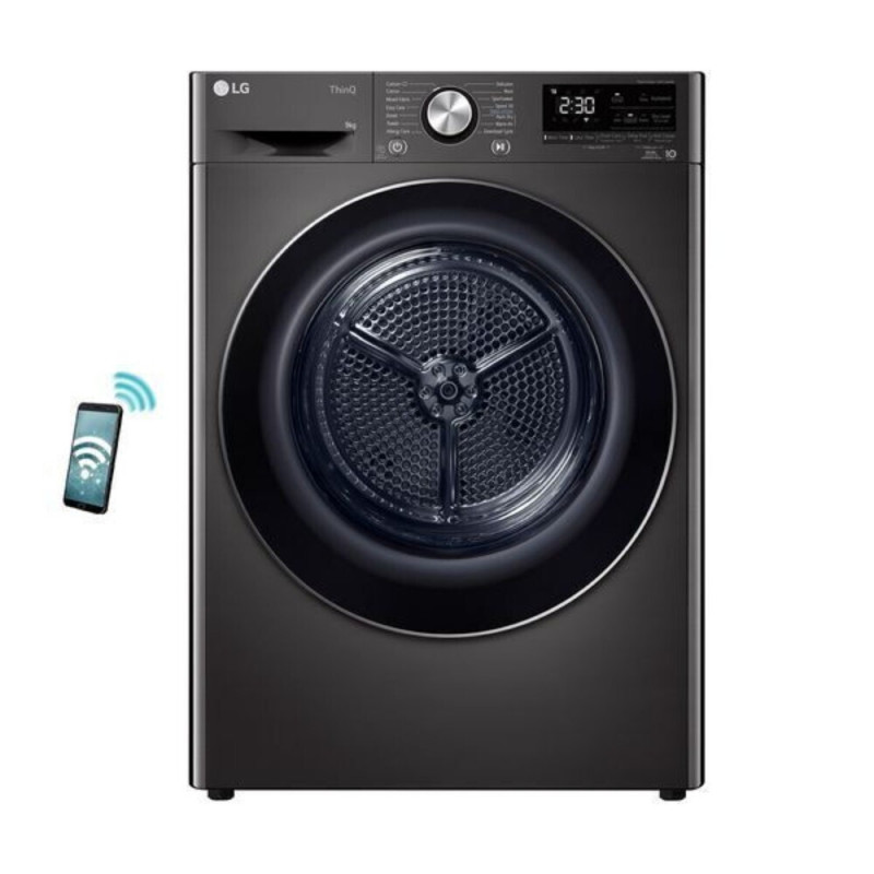 Στεγνωτήριο Ρούχων LG RH90V9JV2N 9 kg C