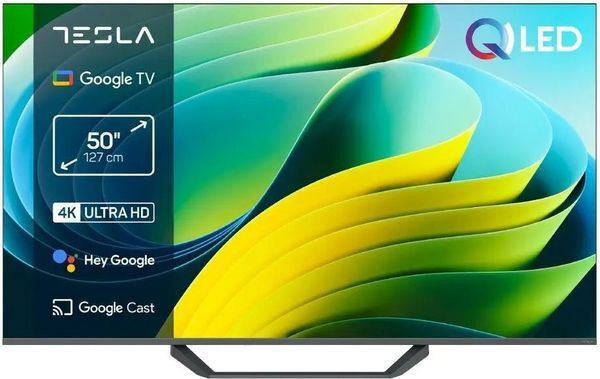 TV Tesla Q50E655GUS 50'' Smart 4K Google TV Εγγύηση 3 Έτη
