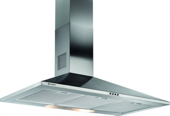 Απορροφητήρας Τζάκι Pyramis Τετράγωνη Lux Inox 60 cm D 065030102