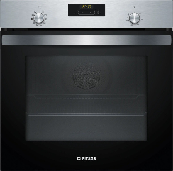 Pitsos PH22S40X2 + CRE645S06 Φούρνος άνω Πάγκου 71lt με Κεραμικές Εστίες Π59.4εκ. Inox