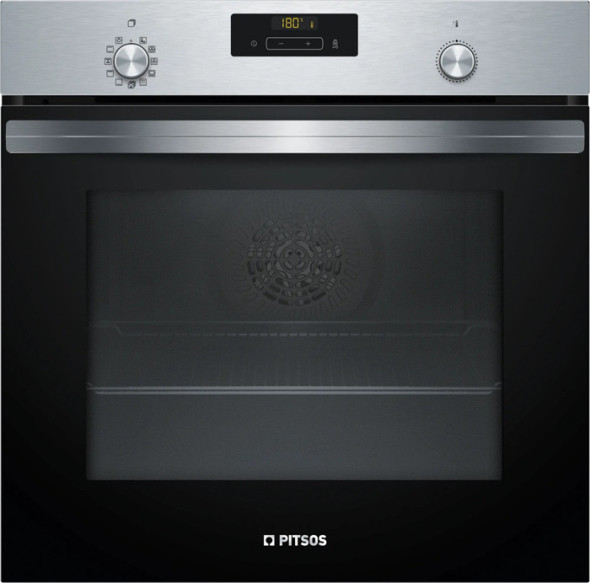 Φούρνος Εντοιχιζόμενος Pitsos PH27M61X2 Inox (CARE) 5 Έτη Εγγύηση 