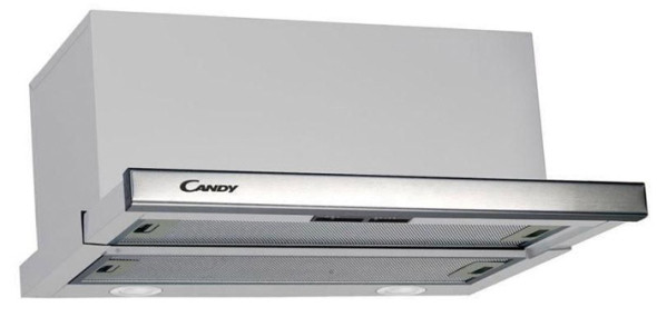 Απορροφητήρας Συρόμενος Candy CT6360IN Inox 60 cm A 