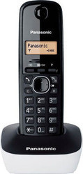 Panasonic KX-TG1611GRW Μαύρο/Λευκό