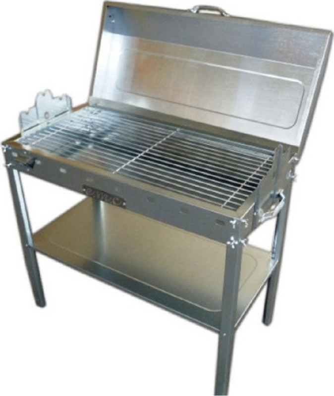  Pitsilos Ψησταριά Μεταλλική με Καπάκι BBQ 800 80x40cm 134