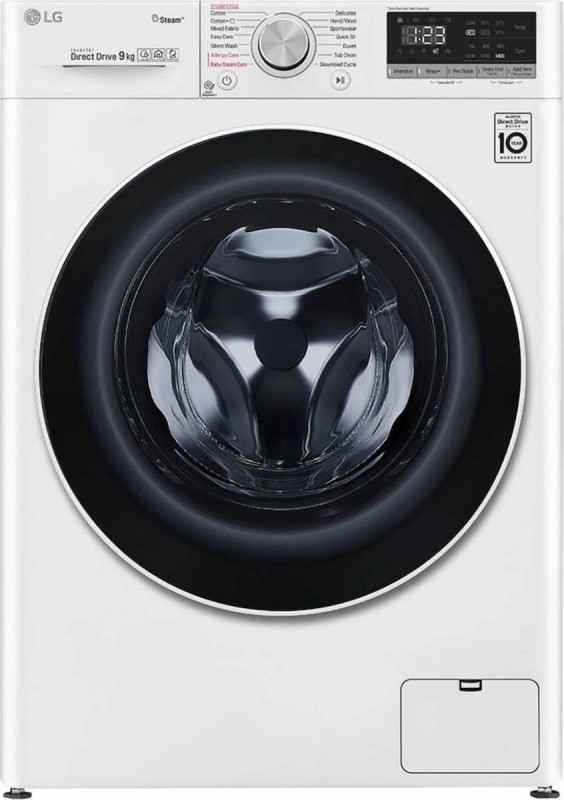 Πλυντήριο Ρούχων 9kg LG F4R5009TSWW.ABWQPHS Turbo Wash 5 Έτη Εγγύηση (8806084293527)