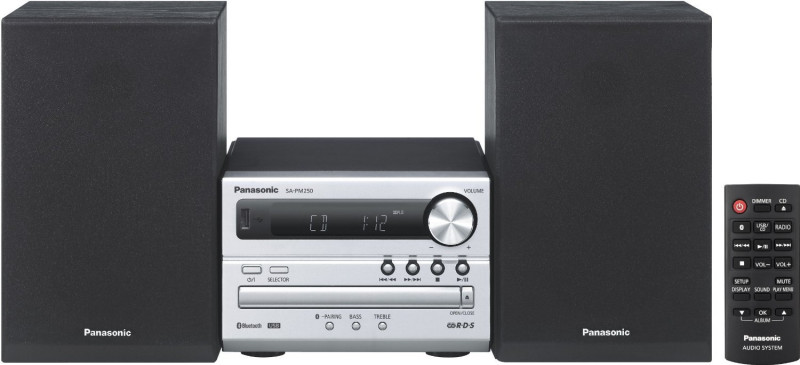 Ηχοσύστημα Mini Panasonic SC-PM250EG-S