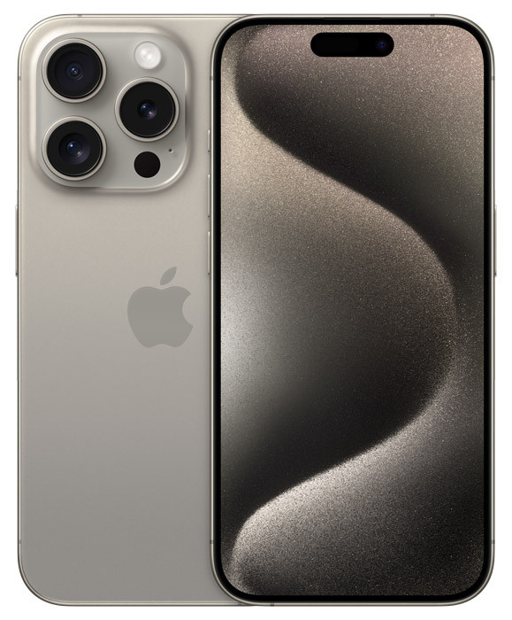 Apple iPhone 15 Pro 5G (8GB/512GB) Natural Titanium Eλληνικής Αντιπροσωπείας