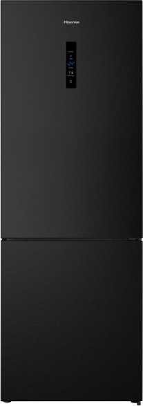 Ψυγειοκαταψύκτης Hisense RB645N4BFE Premium Black Metal E 