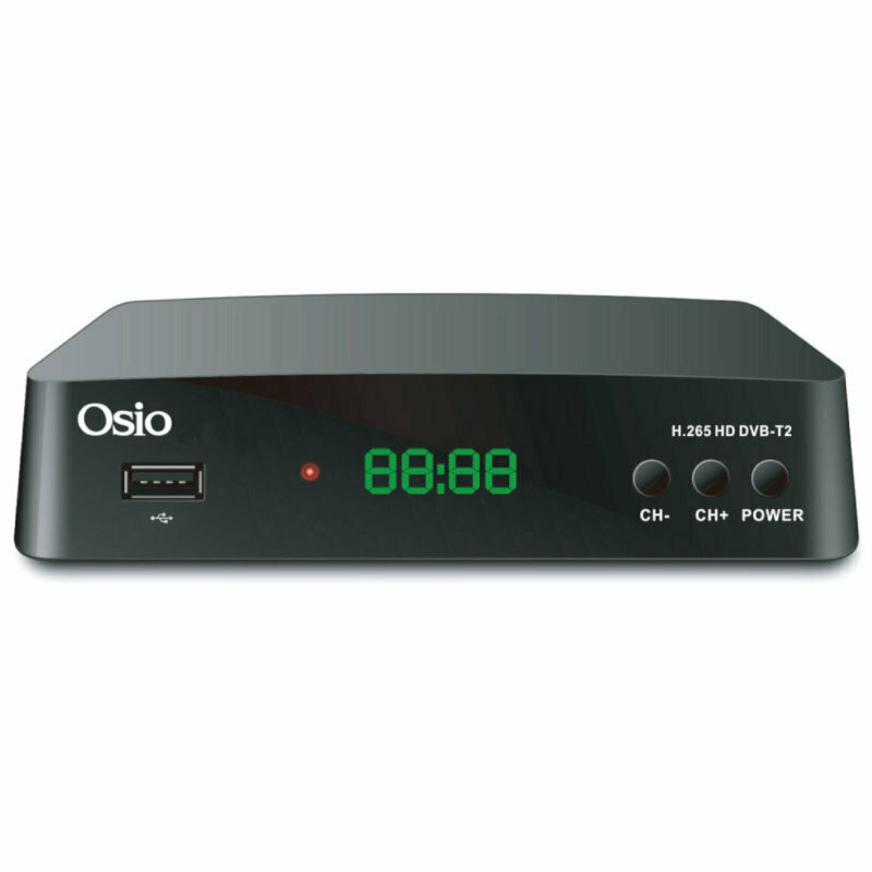 Osio OST-3545D Ψηφιακός Δέκτης Mpeg-4 Full HD (1080p) με Λειτουργία PVR (Εγγραφή σε USB) Σύνδεση USB
