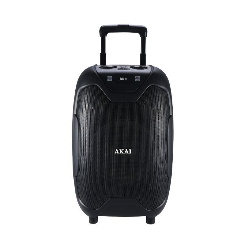 Akai ABTS-X10 PLUS Φορητό ηχείο Bluetooth με ενισχυτή, TWS, USB, SD, AUX, FM, ασ. μικρόφωνο και χειριστήριο με υποδοχή για 2 μικ (110582-0129)