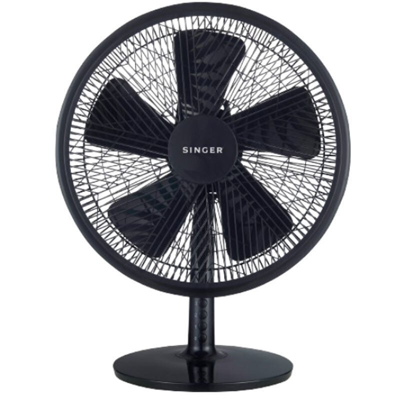 Singer Επιτραπέζιος Ανεμιστήρας 55W Διαμέτρου 40cm  Singer Επιτραπέζιος Ανεμιστήρας 55W Διαμέτρου 40cm 7110/01BL