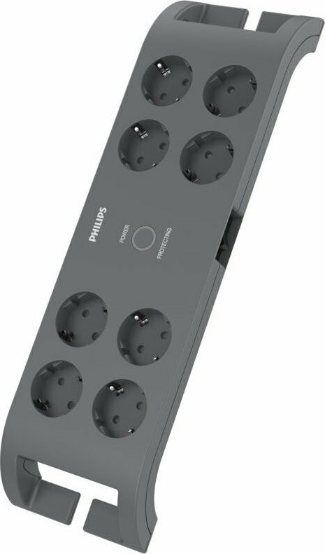 Πολύπριζο Ασφαλείας Philips SPN3180A/10 8 Θέσεων 