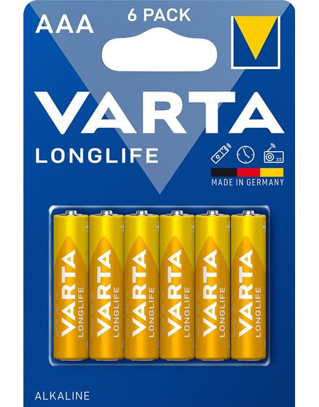 Varta LongLife AAA (6τμχ)