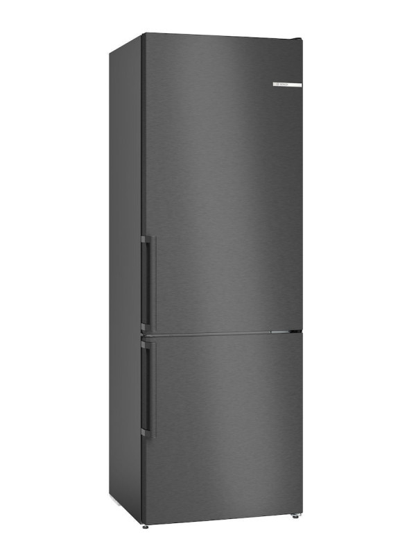 Bosch KGN49VXCT Ψυγειοκαταψύκτης 440lt NoFrost Υ203xΠ70xΒ66.7εκ. Μαύρος