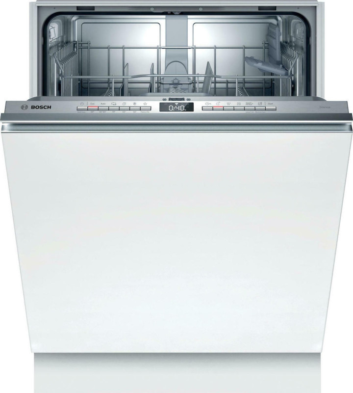 Bosch SMV4HTX31E Πλήρως Εντοιχιζόμενο Πλυντήριο Πιάτων με Wi-Fi για 12 Σερβίτσια Π59.8xY81.5εκ. Λευκό