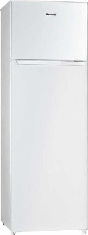 Brandt BFD6521SW Ψυγείο Δίπορτο 248lt Υ164.5xΠ55xΒ58εκ. Λευκό